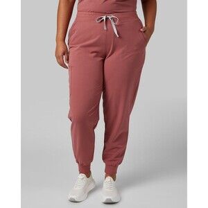 32 Degrees Cool Scrub Jogger Pants Size XXL NEW (2) Pair Mauve & Blue